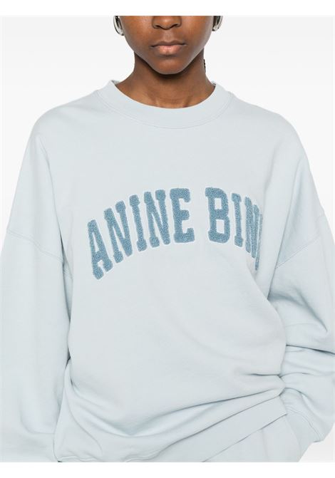 miles sweatshirt woman light blue ANINE BING | A-08-12063BEL41